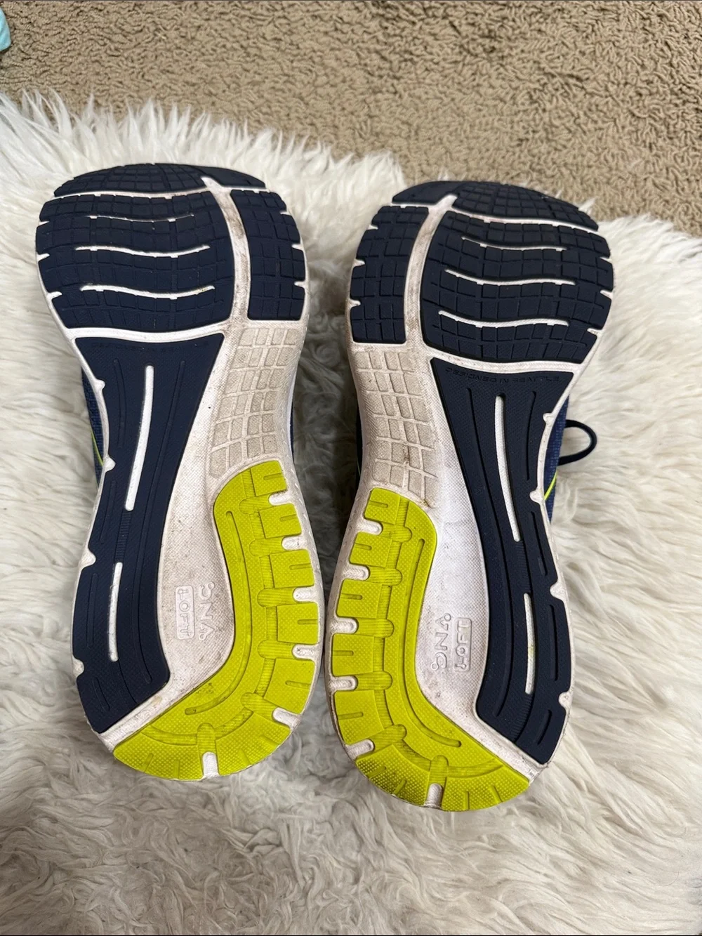 Brooks Glycerin‎ 19 Men's Comfort Running Shoes Size 14 D Blue